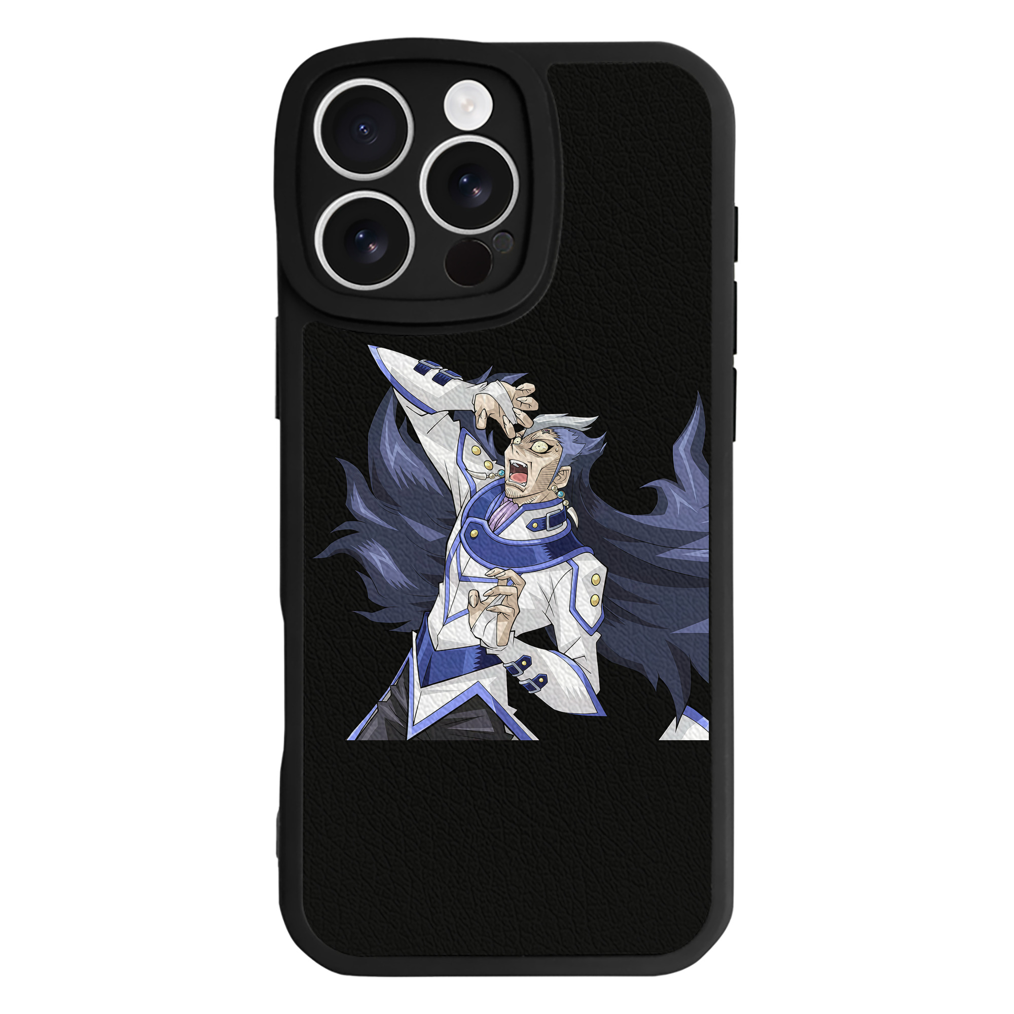 （画像用） 遊☆戯☆王 Yu-Gi-Oh! 【iPhone 16シリーズ対応】シリコンスマホケース（レザー調） 材質：シリコン